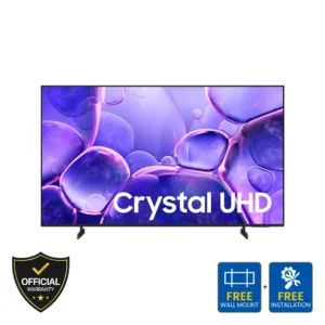 Samsung 43 Inch Crystal UHD 4K Smart TV 2025 (43U8000F)